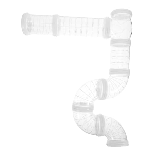 ANDRESLAD Hamster Tunnel Tube DIY Set Flexibles Geräuscharmes Spiel und Bewegungsrohr für Kleine Haustiere Individuell Verbindbar Platzsparend Fördert Natürliche Aktivität und Kreatives ANDRESLAD Hamster Tunnel Tube DIY Set Flexibles Geräuscharmes Spiel und Bewegungsrohr für Kleine Haustiere Individuell Verbindbar Platzsparend Fördert Natürliche Aktivität und Kreatives von ANDRESLAD