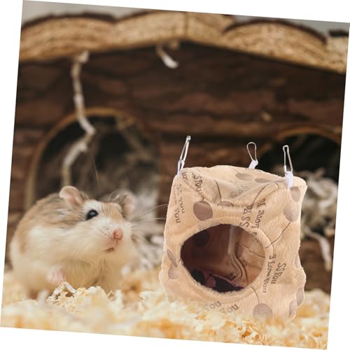 ANDRESLAD Hamsterhängematte Warmes Plüschbett zum Aufhängen für Käfige Atmungsaktiv und Bequem Geeignet für Hamster Ratten Chinchillas Praktisches Haustierzubehör ANDRESLAD Hamsterhängematte Warmes Plüschbett zum Aufhängen für Käfige Atmungsaktiv und Bequem Geeignet für Hamster Ratten Chinchillas Praktisches Haustierzubehör von ANDRESLAD