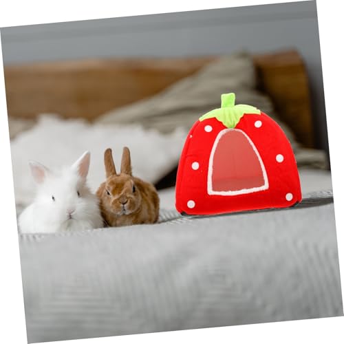 ANDRESLAD Kleintier Zelt aus Robustem Material Gemütliches Versteck für Kaninchen und Hamster Waschbares Haustierhaus Langlebiges Spielzelt für Drinnen und Draußen Rot ANDRESLAD Kleintier Zelt aus Robustem Material Gemütliches Versteck für Kaninchen und Hamster Waschbares Haustierhaus Langlebiges Spielzelt für Drinnen und Draußen Rot von ANDRESLAD