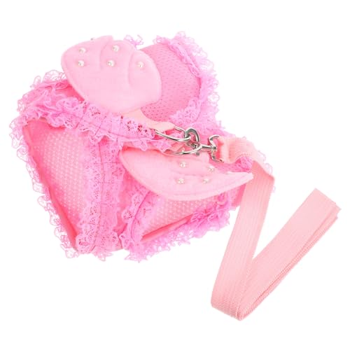 ANDRESLAD Pet Harness Brustgeschirr Angeldesign Atmungsaktiv Leicht Verstellbar für Hunde Katzen Rosa ANDRESLAD Pet Harness Brustgeschirr Angeldesign Atmungsaktiv Leicht Verstellbar für Hunde Katzen Rosa von ANDRESLAD