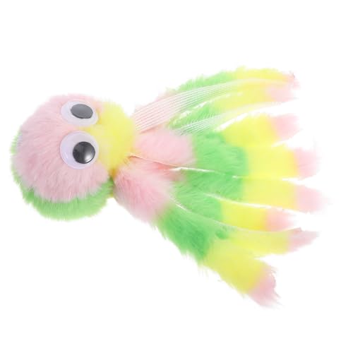 ANDRESLAD Plüsch Oktopus Katzenspielzeug Bunt zum Kauen und Kuscheln Interaktives Indoor Aktivitätsspielzeug für Katzen und Kleine Haustiere Regenbogenfarbenes Kau Krallenspielzeug gegen ANDRESLAD Plüsch Oktopus Katzenspielzeug Bunt zum Kauen und Kuscheln Interaktives Indoor Aktivitätsspielzeug für Katzen und Kleine Haustiere Regenbogenfarbenes Kau Krallenspielzeug gegen von ANDRESLAD