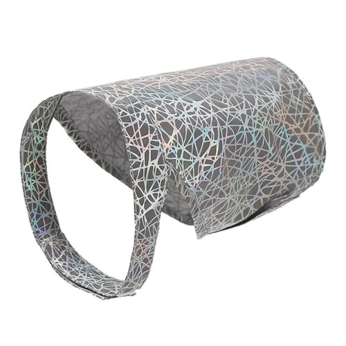 ANDRESLAD Reflektierende Bunte Hundeweste aus Wasserdichtem Polyester Verstellbar für Hals und Brust Atmungsaktiv und Langlebig Warnweste für Hunde bei Nacht und Outdoor aktivitäten von ANDRESLAD