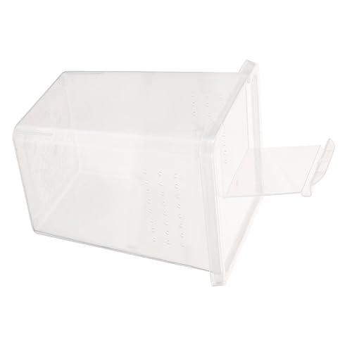 ANDRESLAD Reptilien Fütterungsbox Transparent Insekten Zuchtbox mit Belüftung Löchern Leicht und Langlebig für Spinnen Tausendfüßler und Kleine Reptilien Terrarium Gehäuse ANDRESLAD Reptilien Fütterungsbox Transparent Insekten Zuchtbox mit Belüftung Löchern Leicht und Langlebig für Spinnen Tausendfüßler und Kleine Reptilien Terrarium Gehäuse von ANDRESLAD