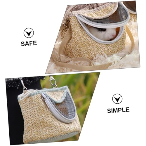 ANDRESLAD Tragbare Pet Travel Bag für Hamster und Kleintiere Leichte Robuste Außentragetasche mit Reißverschluss Vielseitig als Nest und Spielplatz für Unterwegs und Zuhause Zufällige Farbe ANDRESLAD Tragbare Pet Travel Bag für Hamster und Kleintiere Leichte Robuste Außentragetasche mit Reißverschluss Vielseitig als Nest und Spielplatz für Unterwegs und Zuhause Zufällige Farbe von ANDRESLAD