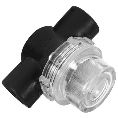 ANDRESLAD Wasserpumpenfilter mit Innengewinde Praktischer Wasserfilter für Gartenschläuche Schützt Pumpen vor Schmutz und Ablagerungen für und Teiche von ANDRESLAD