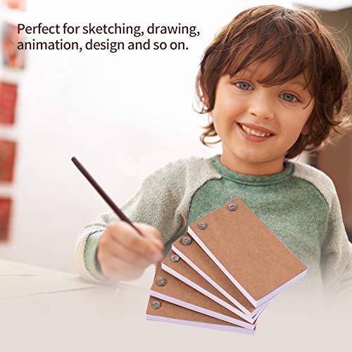 Flip Book Kit, 300 Blätter Animationspapier Set für Künstler, Studenten, Dynamischer Effekt, Kreativer Spaß, Komplett Flip Book Kit, 300 Blätter Animationspapier Set für Künstler, Studenten, Dynamischer Effekt, Kreativer Spaß, Komplett von ANGGREK