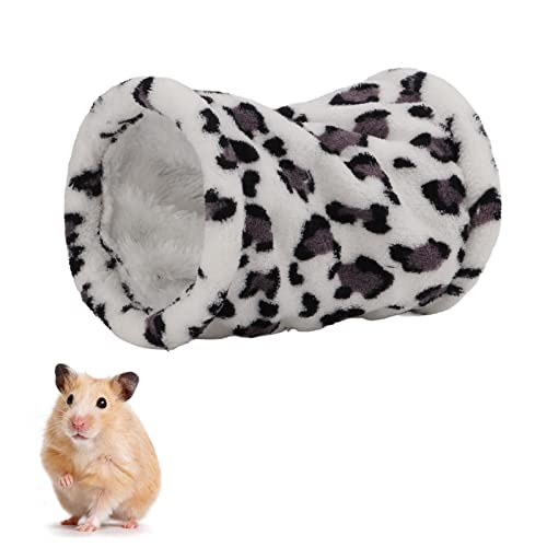 ANGGREK Hängematten-Tunnelspielzeug aus Plüschmaterial für Kleine Haustiere, Warmes, Hautfreundliches Haustier-Plüsch-Tunnelspielzeug für Hamster, Frettchen, Meerschweinchen von ANGGREK