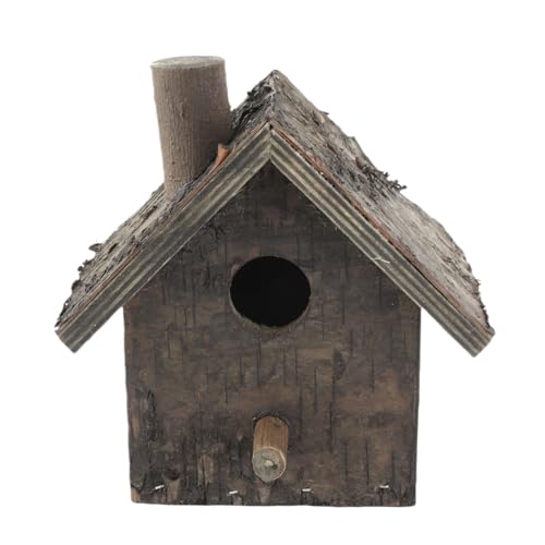 Hölzernes Vogelhaus, Feuchtigkeitssicherer Vogel Ruheplatz Haustierzubehör Accessoires, Einfacher Eintritt und Ausgang, Warm, aus Holzmaterial, Weich in Textur und Feuchtigkeitssicher, Hölzernes Vogelhaus, Feuchtigkeitssicherer Vogel Ruheplatz Haustierzubehör Accessoires, Einfacher Eintritt und Ausgang, Warm, aus Holzmaterial, Weich in Textur und Feuchtigkeitssicher, von ANGGREK