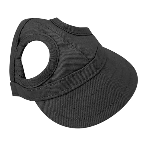 Outdoor-Sonnenschutzhaube für Hunde, Haustier, Hund, Katze, Baseball-Außenkappe, Sunbonnet, Verstellbare Streifen, Sommer, Reisen, Sportmütze, Hunde-Baseballkappe, Außenkappe (M) von ANGGREK