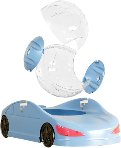Hamsterradauto, Hamster Sport Ball, Kleines Haustier Running Ball, Hamster Running Ball, Hamster Ball Auto, Hamster Running Wheel, Lustiger Kl Einer Haustier Transparenter Ball, Rosa von ANGIRHGUI