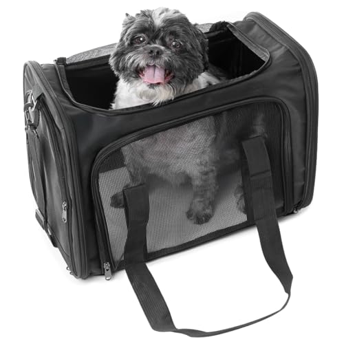Reisetasche für Haustiere – einfach zu tragende Hundetasche – vielseitige Hundereisetasche – Reisetasche für Haustiere – langlebige und geräumige Haustiertasche – Hundetragetasche – Reisetasche für Haustiere – einfach zu tragende Hundetasche – vielseitige Hundereisetasche – Reisetasche für Haustiere – langlebige und geräumige Haustiertasche – Hundetragetasche – von ANGORA BRANDS