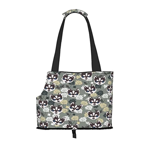 Cute Husky, Pet Carrier Handtaschen, Umhängetasche, Faltbare Einkaufstasche für Haustiere von ANGYANG