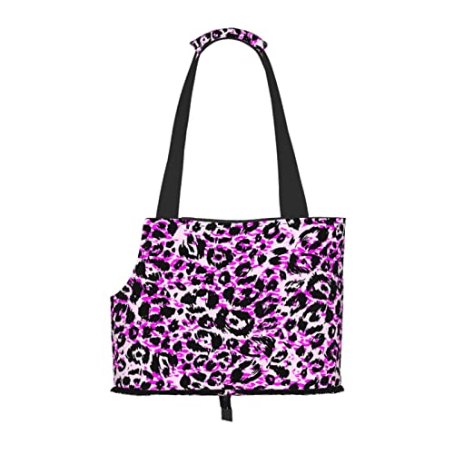 Leoparden-Tierhaut, Haustiertragetaschen, Umhängetasche, Faltbare Einkaufstasche für Haustiere von ANGYANG