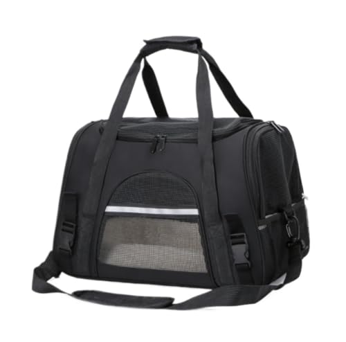 ANIIC Transportbox Katze Stilvoller Und Praktischer Haustier-Rucksack, Verstellbarer Und Bequemer Vorderrucksack Für Hunde Und Katzen, Reisetasche Transportbox Hund (Color : B, Size : 43 * 25 * 28cm) ANIIC Transportbox Katze Stilvoller Und Praktischer Haustier-Rucksack, Verstellbarer Und Bequemer Vorderrucksack Für Hunde Und Katzen, Reisetasche Transportbox Hund (Color : B, Size : 43 * 25 * 28cm) von ANIIC