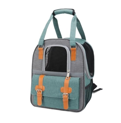 ANIIC Transportbox Katze Tragbare Haustier-Reisetragetasche, Haustiertrage-Rucksack Für Katzen, Tragetasche Für Hunde Transportbox Hund (Color : C, Size : 33 * 22 * 39cm) von ANIIC