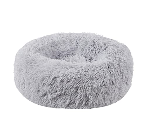 Hundebett Katzenbett Haustierbett, Rundes Hundebett, Lange Plüsch-Haustierbetten, Haustiere, Welpen, Matte, Zwinger, Couch Für Hunde, Katzen, Korb HundeköRbchen Hundekissen ( Color : Grey , Size : Dia Hundebett Katzenbett Haustierbett, Rundes Hundebett, Lange Plüsch-Haustierbetten, Haustiere, Welpen, Matte, Zwinger, Couch Für Hunde, Katzen, Korb HundeköRbchen Hundekissen ( Color : Grey , Size : Dia von ANIIC