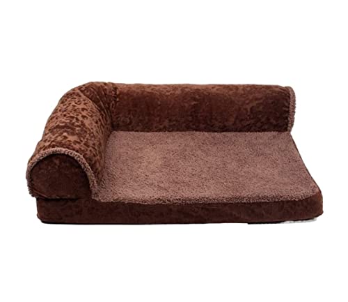 Hundebett Katzenbett Luxuriöses, Bequemes Haustierbett, Sofa, Warme Welpenhütte, Gemütliches Katzennest, Schlafmatte, Kissen, Haustierhaus HundeköRbchen Hundekissen ( Color : B , Size : 80*60*17cm ) Hundebett Katzenbett Luxuriöses, Bequemes Haustierbett, Sofa, Warme Welpenhütte, Gemütliches Katzennest, Schlafmatte, Kissen, Haustierhaus HundeköRbchen Hundekissen ( Color : B , Size : 80*60*17cm ) von ANIIC