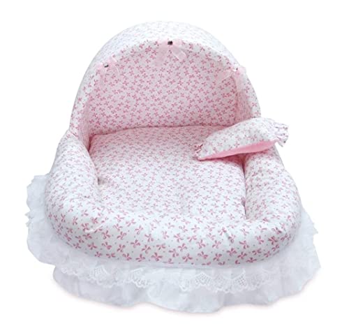 Hundebett Katzenbett Welpen-Prinzessin-Zelt-Bett-Haus Für Waschbares Sommer-Haustier-Bett-Katzen-Haustier-Nest-Zwinger-Matten-Kissen Für Kleinen Mittelgroßen Hund HundeköRbchen Hundekissen ( Color : C Hundebett Katzenbett Welpen-Prinzessin-Zelt-Bett-Haus Für Waschbares Sommer-Haustier-Bett-Katzen-Haustier-Nest-Zwinger-Matten-Kissen Für Kleinen Mittelgroßen Hund HundeköRbchen Hundekissen ( Color : C von ANIIC