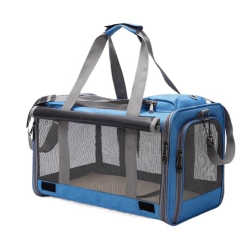 Transportbox Katze Katzen- Und Hundetasche, Reiserucksäcke, Zusammenklappbare Katzentrage, Große Umhängetasche, Große Reisetasche, Heimtierbedarf Transportbox Hund ( Color : A , Size : 29*26.5*47cm ) Transportbox Katze Katzen- Und Hundetasche, Reiserucksäcke, Zusammenklappbare Katzentrage, Große Umhängetasche, Große Reisetasche, Heimtierbedarf Transportbox Hund ( Color : A , Size : 29*26.5*47cm ) von ANIIC