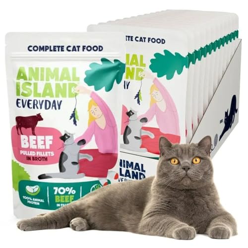 ANIMAL ISLAND ANIMAL ISLAND Beef Katzenfutter Rind 12 x 85g mit der EAN: 5904905081780 von ANIMAL ISLAND