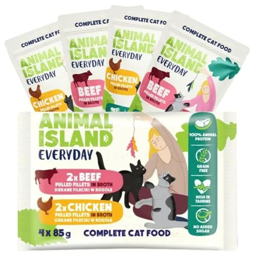 Animal Island Chicken Katzenfutter 4 x 85 g - Marke: Animal Island - EAN: 5904905081506 Animal Island Chicken Katzenfutter 4 x 85 g - Marke: Animal Island - EAN: 5904905081506 von ANIMAL ISLAND