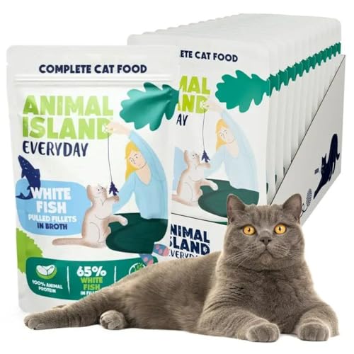 Animal Island Katzenfutter Animal Island Blanc Fisch 12 x 85g mit der EAN: 5904905081766 von ANIMAL ISLAND