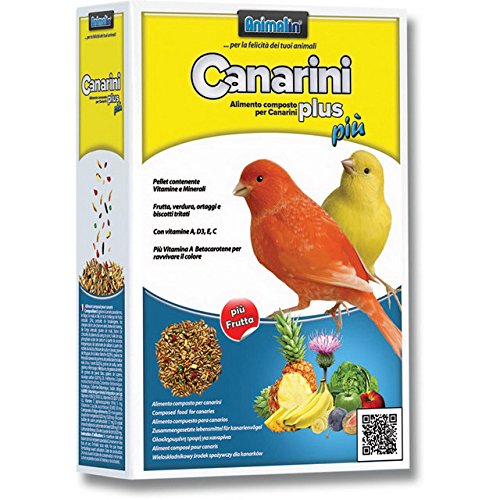 Futtermittel Mix Kanarienvögel Plus Piu '1 kg Mischfuttermittel für Kanarienvögel von ANIMALIN