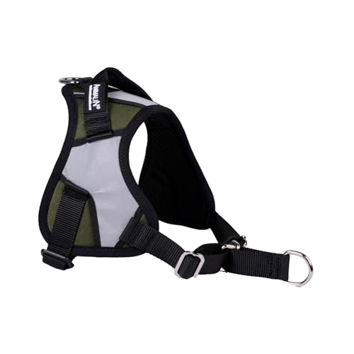 Geschirr Animalin® Reflex Plus Khaki, Größe M von ANIMALIN