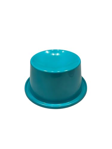 Futternapf für Katzen, erhöhter Futternapf für Katzen, Anti-Erbrechen-Katzennäpfe, Katzenfutternapf für Futter und Wasser, perfekt für Katzen (Türkis-Turquoise) von ANIMALPLAST