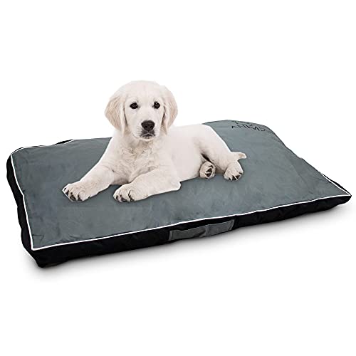 ANIMEL Hunde Matte Hundebett Schlafplatz Hundekissen Hundekorb Hundematratze Tierbett 70x45 (M) von ANIMEL