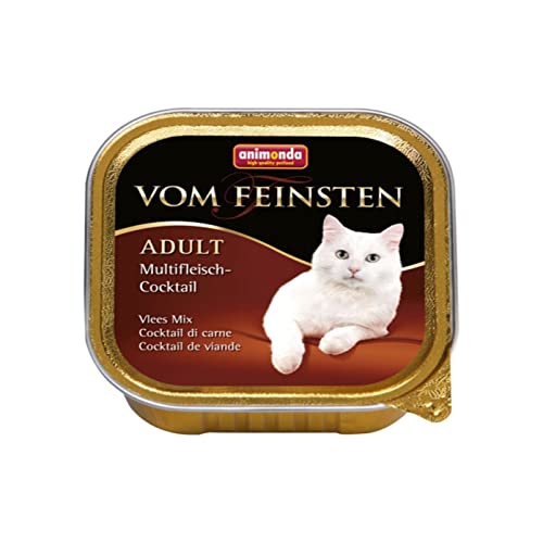 ANIMONDA PETFOOD Animanda Cat Nassfutter 100g V.Feinsten Cocktail Mięny Tacek / 32 von ANIMONDA PETFOOD