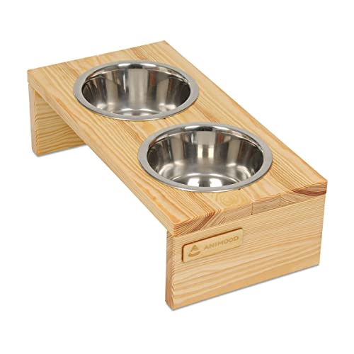 Animood - Hundenapf, futternapf Hund, Edelstahl, Hunde napfset, Näpfe für Hunde und Katzen Größe: 2 x 450 ml. Animood - Hundenapf, futternapf Hund, Edelstahl, Hunde napfset, Näpfe für Hunde und Katzen Größe: 2 x 450 ml. von ANIMOOD