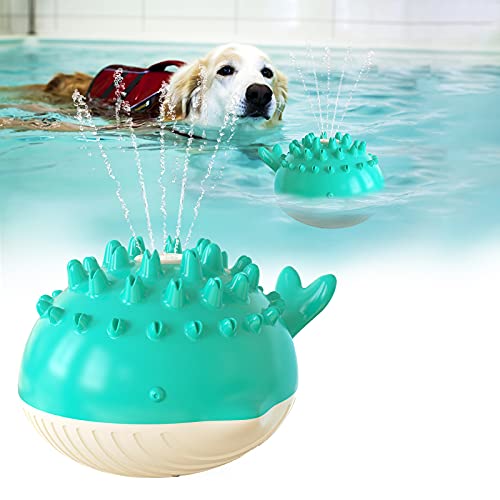 Sommer Elektrisches Wasser schwimmendes Schwimmen Haustier Baden Wasser Spray Hundespielzeug Haustier Reinigungsprodukte Haustier Zubehör (blau) von ANING