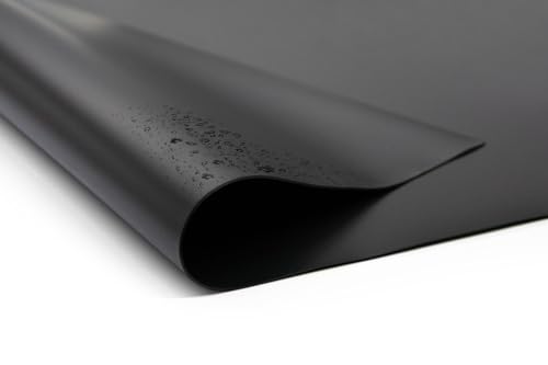ANKO PLANEN Premium PVC Teichfolie schwarz Pondliner Teich Plane 0,5mm 1mm 1,5mm Made in EU (Schwarz 1,0mm, 2,0m x 4,0m) von ANKO PLANEN