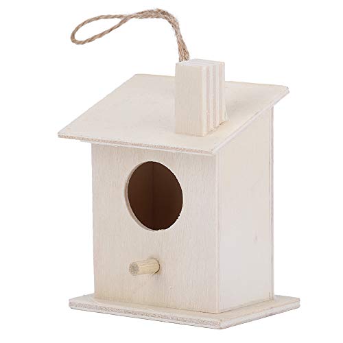 ANKROYU 4 Stück Mini-Vogelhäuschen Zum Aufhängen Im Freien Für Zuhause von ANKROYU
