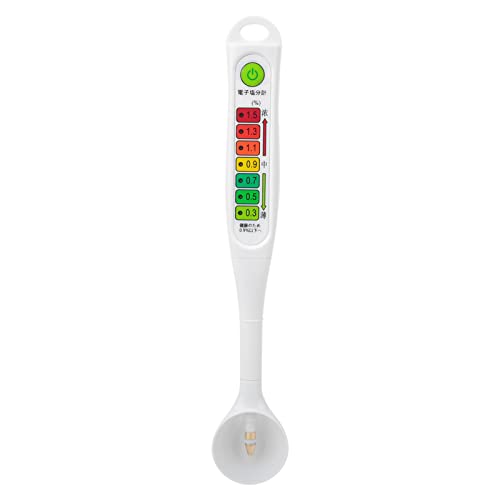ANKROYU Salinometer, ABS-Messgerät für den Salzgehalt von Lebensmittelflüssigkeiten, LED-Leuchten, präzises Salinometer, LED-Salinitätstester zum Testen des Salzgehaltswerts von ANKROYU