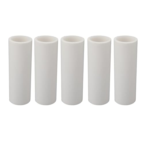 ANKROYU Statisch freie extra klebrige Lintwalze Nachfüllungen für Kleidung Haustier Haarreinigungswerkzeug tragbar und Mehrzweck weiß 5pcs (8 Zoll) von ANKROYU