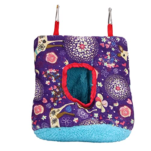 ANKROYU Warm Vogel Hängematte Plüsch weiches faltbares runde Hangesnest für Papageien Shotes Winter Vogel Nest Multi funktionales Hideaway Hut für kleine Vögel Käfigation ANKROYU Warm Vogel Hängematte Plüsch weiches faltbares runde Hangesnest für Papageien Shotes Winter Vogel Nest Multi funktionales Hideaway Hut für kleine Vögel Käfigation von ANKROYU