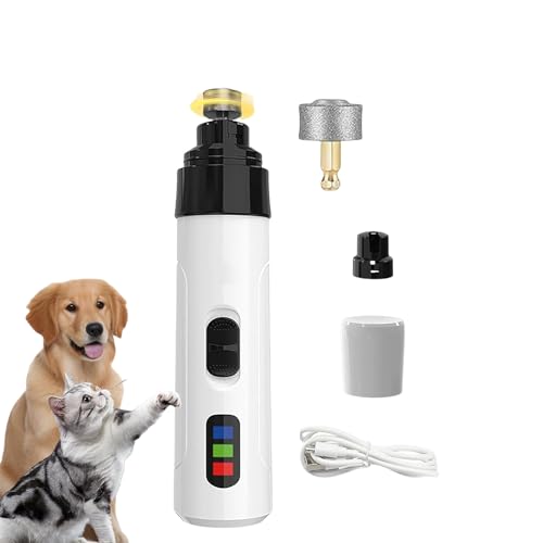 ANMITI 2 Geschwindigkeit Elektrische Haustiernägel Mühle Safe USB Wiederaufladbare Hundebereich Nägel Nägel Trimmer Liegergeräuschungsripper Für Kleine Bis Große Haustiernagelschleife ANMITI 2 Geschwindigkeit Elektrische Haustiernägel Mühle Safe USB Wiederaufladbare Hundebereich Nägel Nägel Trimmer Liegergeräuschungsripper Für Kleine Bis Große Haustiernagelschleife von ANMITI