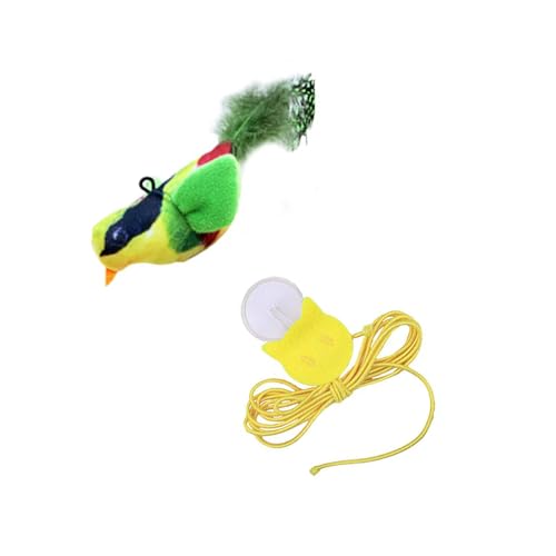 ANMITI Katzen Vogel Spielzeug Sperle Teaser Realistische Interaktive Vogelspielzeugspiele Zwitschern In Der Innenstadt Spielzeug Geschenk Wandmontage Katzen Übung ANMITI Katzen Vogel Spielzeug Sperle Teaser Realistische Interaktive Vogelspielzeugspiele Zwitschern In Der Innenstadt Spielzeug Geschenk Wandmontage Katzen Übung von ANMITI