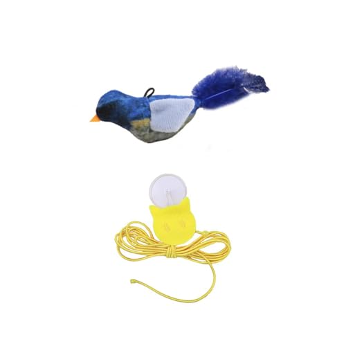 ANMITI Katzen Vogel Spielzeug Sperle Teaser Realistische Interaktive Vogelspielzeugspiele Zwitschern In Der Innenstadt Spielzeug Geschenk Wandmontage Katzen Übung ANMITI Katzen Vogel Spielzeug Sperle Teaser Realistische Interaktive Vogelspielzeugspiele Zwitschern In Der Innenstadt Spielzeug Geschenk Wandmontage Katzen Übung von ANMITI