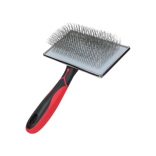 ANMITI Professioneller Haustierpflegekamm Mit Edelstahlstift Zum Entwirrigen Absatzkatzen Und Langhaarige Rassen Karteigänge Haustierbürste ANMITI Professioneller Haustierpflegekamm Mit Edelstahlstift Zum Entwirrigen Absatzkatzen Und Langhaarige Rassen Karteigänge Haustierbürste von ANMITI