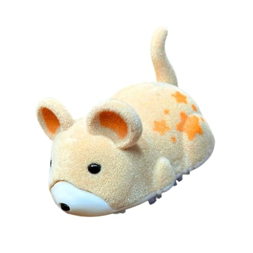 ANMITI Realistisches Roboter Hamsterspielzeug Für Kätzchenkatzen Automatische Bewegungsbewegungen Sicher Strömt Plastik In Innenspiel Stimulation Elektrische Hamster Katzen Spielzeug Spielzeug von ANMITI