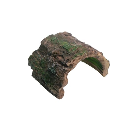 ANMITI Simulation Driftwood Tree Stumpf Aquarien Dekorative Sichere Verstecks ​​für Fische Und Reptilien Fischtank Landschaftsbaumhöhle von ANMITI