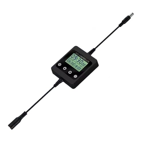 Fischtanks LCD Display Aquariums Light Timer Controller Für Nahtlos Tagesabend Optimal Beleuchtungsmanagement von ANMITI