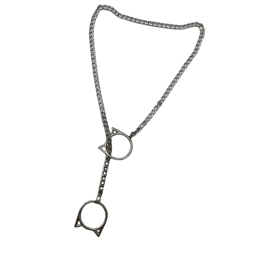 Verstellbare Katzen Gesicht Anhänger Halskette Ziehen Ketten Halskette Neckschmuck Stilvolle Nackenkettenlegierung Textur Für Frau von ANMITI