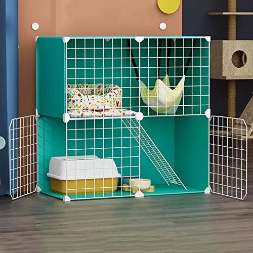 ANSNOW 2-Stöckiger Katzenkäfigträger, Katzenkäfige Für Hauskatzen, Katzenschrank, Katzenlaufstall, Haustierlaufstall Groß, Mit Katzennest + Hängematte + Katzentoilette + Katzennapf, Für 1–3 Katzen/G ANSNOW 2-Stöckiger Katzenkäfigträger, Katzenkäfige Für Hauskatzen, Katzenschrank, Katzenlaufstall, Haustierlaufstall Groß, Mit Katzennest + Hängematte + Katzentoilette + Katzennapf, Für 1–3 Katzen/G von ANSNOW
