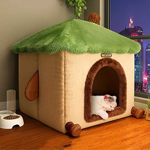 ANSNOW Beheizte Katzenbetten Für Hauskatzen, Katzenhaus Für Den Winter Im Freien, Hundehütte, Weiches Schwammmaterial, Abnehmbar Und Leicht Zu Reinigen/a Hat Keinen M/50 * 50 * 53Cm ANSNOW Beheizte Katzenbetten Für Hauskatzen, Katzenhaus Für Den Winter Im Freien, Hundehütte, Weiches Schwammmaterial, Abnehmbar Und Leicht Zu Reinigen/a Hat Keinen M/50 * 50 * 53Cm von ANSNOW