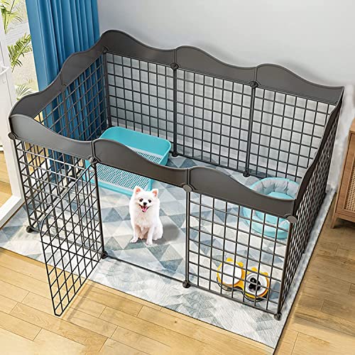 ANSNOW Kaninchen-Laufstall, Kleintierkäfige Mit 2 Tiefen Schiebeschalen Und Urinschutz, Kleintierkäfig Für Kaninchen, Kätzchen, Meerschweinchen Und Frettchen ANSNOW Kaninchen-Laufstall, Kleintierkäfige Mit 2 Tiefen Schiebeschalen Und Urinschutz, Kleintierkäfig Für Kaninchen, Kätzchen, Meerschweinchen Und Frettchen von ANSNOW