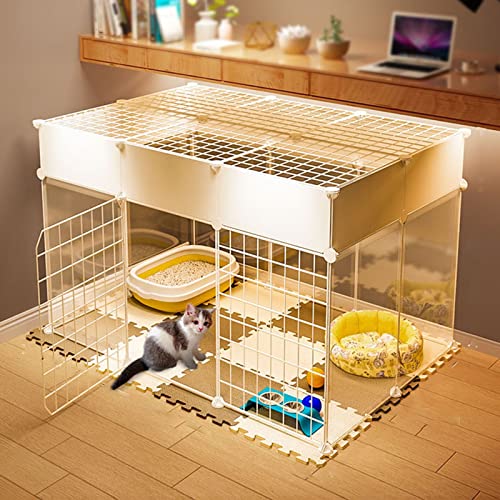 ANSNOW Kaninchenkäfig, Hundekäfig, Meerschweinchenkäfig, Haustierkäfig, Kleintier-Laufstall, Haustier-Laufstall, Metallgitter, Innenbereich, Kaninchenzaun, Igelkäfig Für Kätzchen, Welpen, Kaninchen/ ANSNOW Kaninchenkäfig, Hundekäfig, Meerschweinchenkäfig, Haustierkäfig, Kleintier-Laufstall, Haustier-Laufstall, Metallgitter, Innenbereich, Kaninchenzaun, Igelkäfig Für Kätzchen, Welpen, Kaninchen/ von ANSNOW